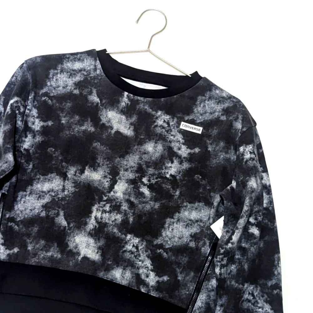 Converse | Long Sleeve | Sweater | Trendy | Tie Dye | Fun | Casual | Crew Neck|